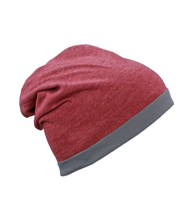

Шапка Myrtle Beach Heather Summer Beanie U Темно-красный