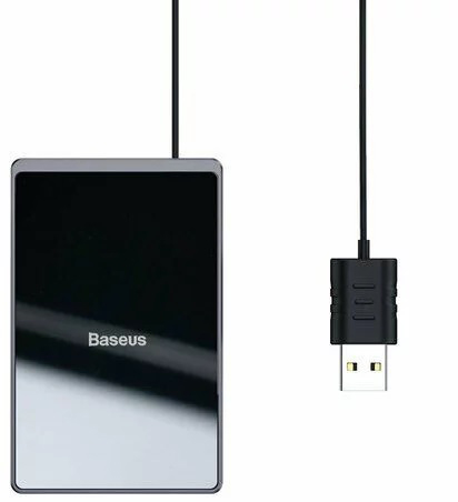 

Беспроводное зарядное устройство Baseus Wireless Charger Card Ultra Thin 15W (WX01B-01) Black