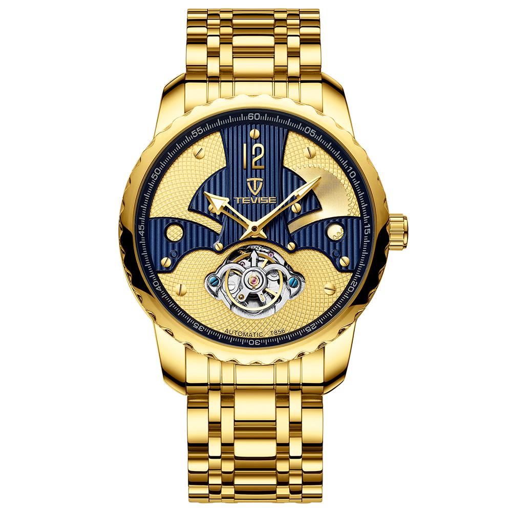 

Мужские TEVISE Мужские часы Tevise T856B Gold (T856B-07 - 10130)