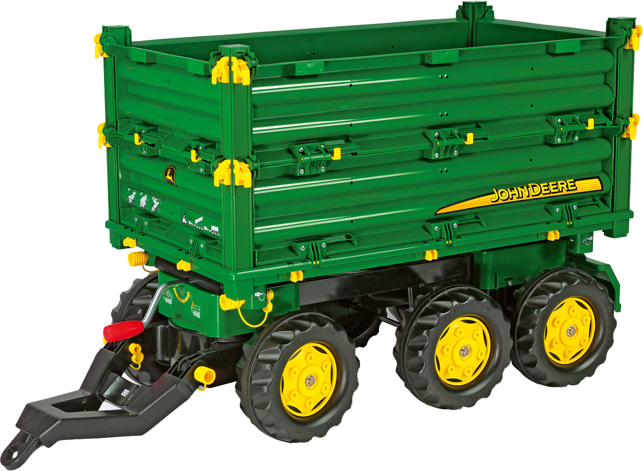 

Прицеп на 6 колесах Rolly Toys RollyMulti Trailer John Deere Зеленый (125043)