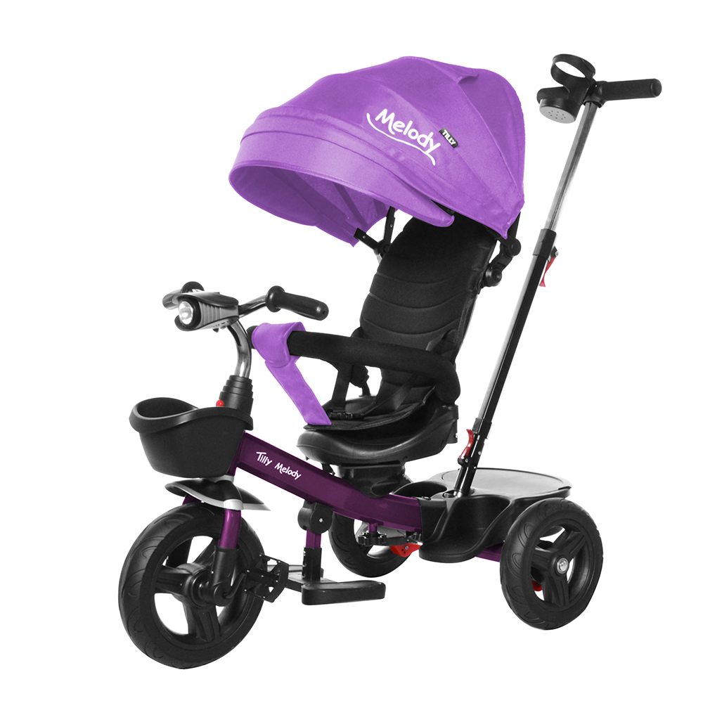 

Велосипед трехколесный TILLY Melody T-385 Фіолетовий/1/