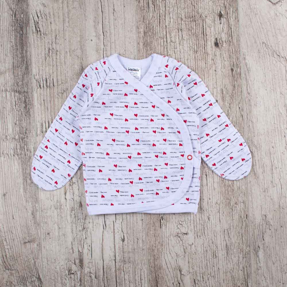 

Распашонка I LOVE Interkids 0-3 месяцев 62 Белый 4818