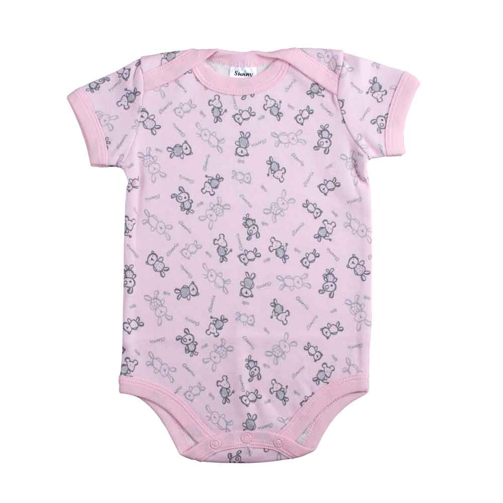 

Боди Зайчики Interkids 3-6 месяцев 68см Розовый 547