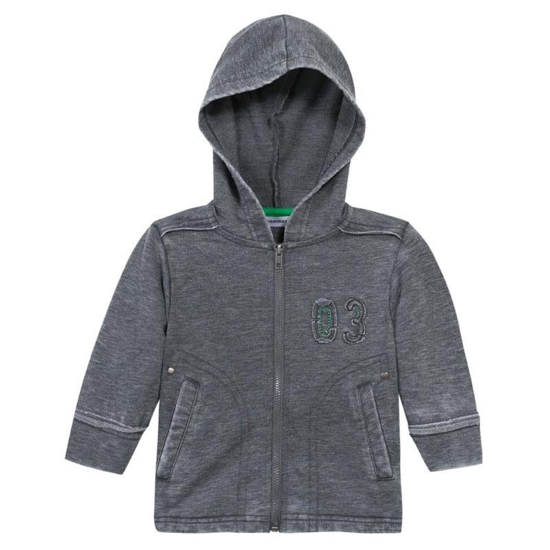 

Толстовка для мальчика 3pommes 17003 серая 80