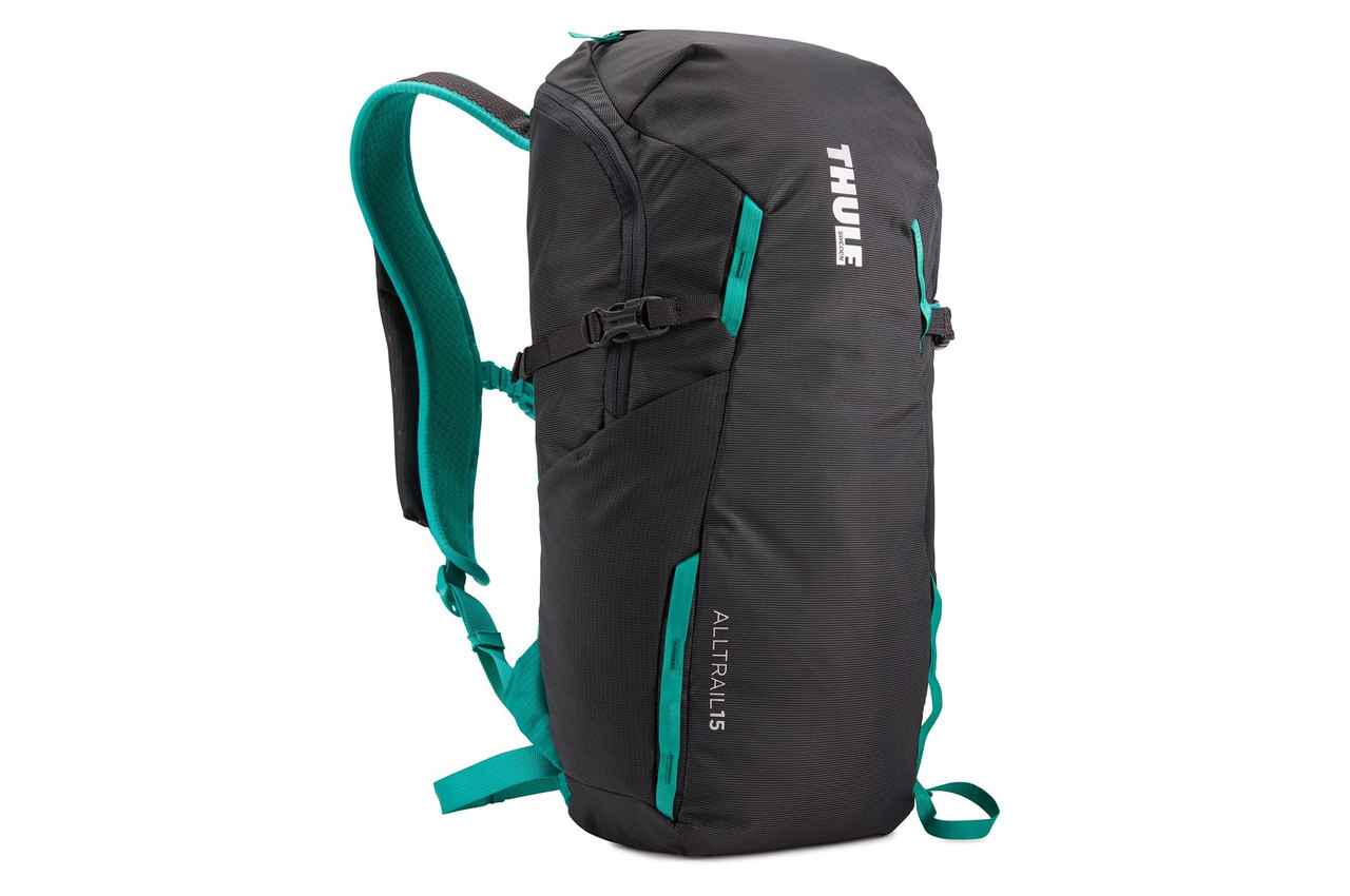 

Рюкзак Thule AllTrail 15L Obsid/Bluegrass чёрный-бирюзовый
