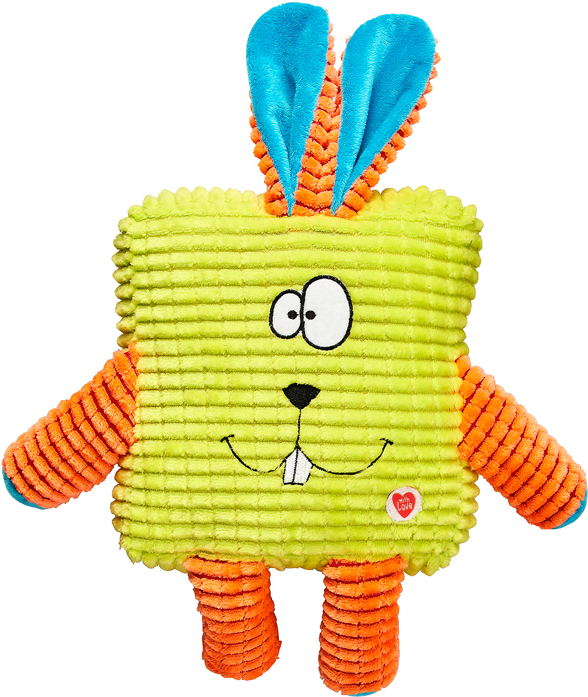 

Игрушка для собак GimDog Mini Cuddly Cubes Мордочки Салатовая 20.8 см (2700000010440)