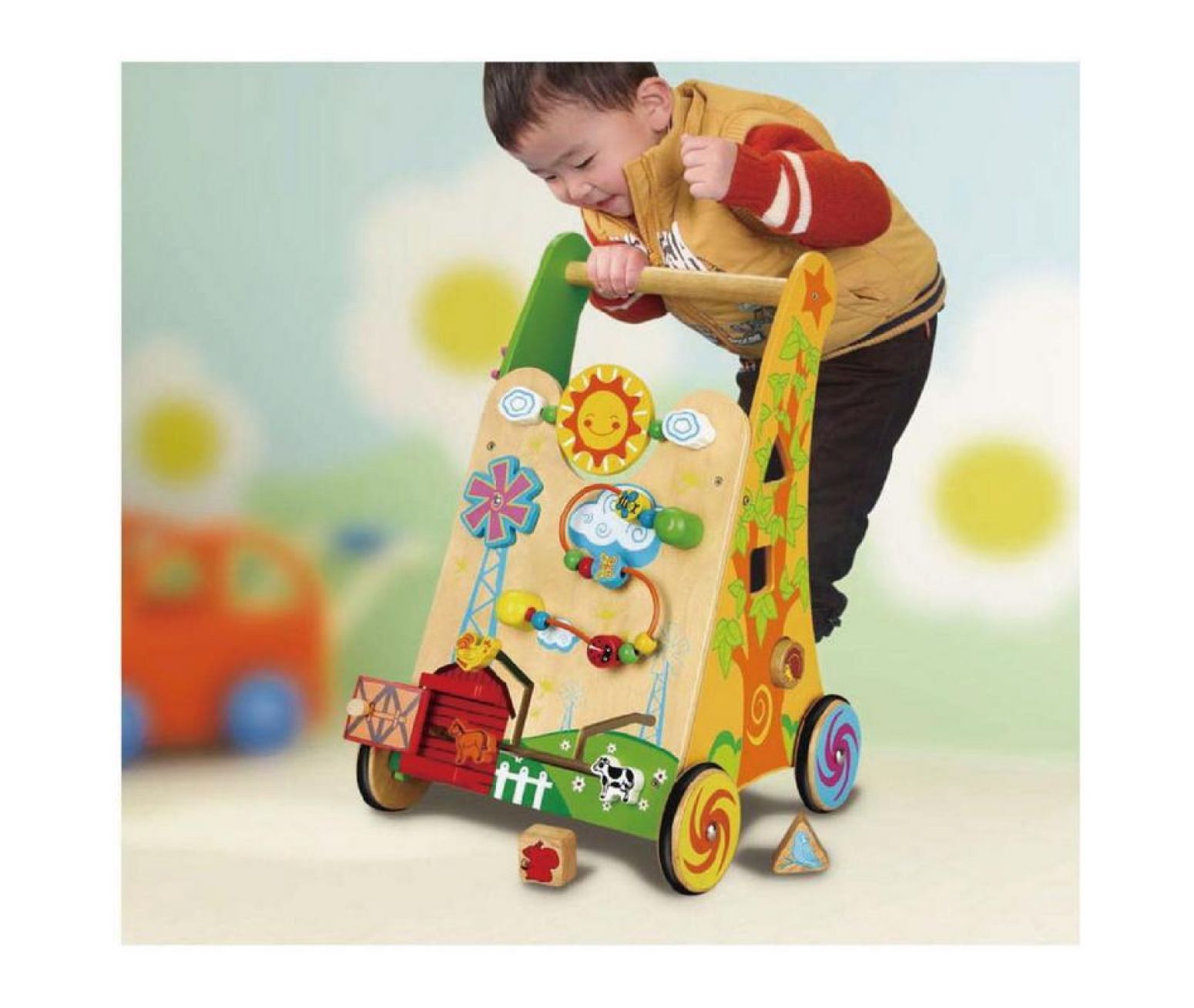 

Ходунки-каталка Viga Toys (50950)
