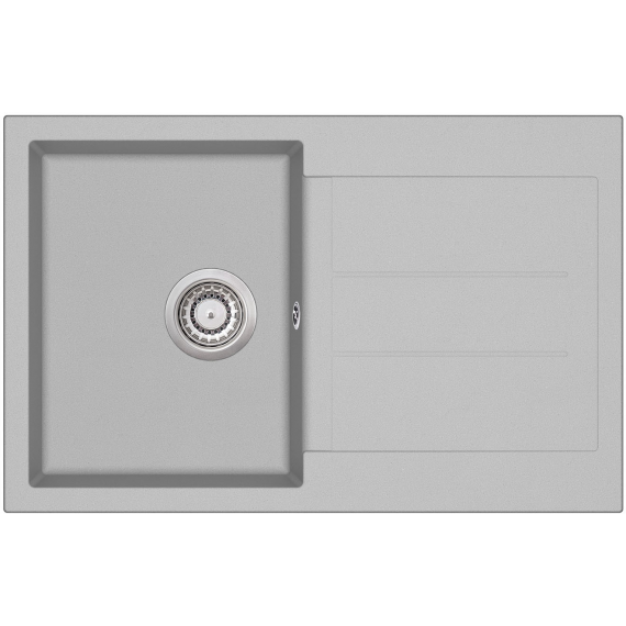 

Кухонная мойка AquaSanita Tesa SQT101-220 Argent, серый