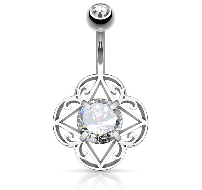 

Серьга для пирсинга стальная Steel Way N17329
