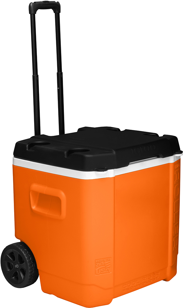 

Изотермический контейнер на колесах Igloo Transformer Roller 60 л Черно-оранжевый (0342233400876)