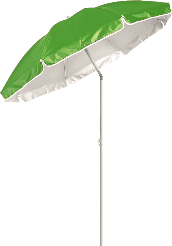 Акція на Пляжный зонт с наклоном 2.0 Umbrella Anti-UV Салатовый (2000992399951) від Rozetka UA