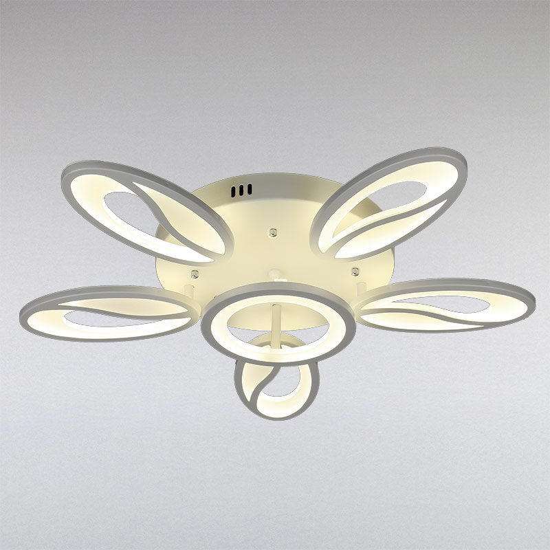 

Люстра Light House LS-13130-5+1 WH LED белая