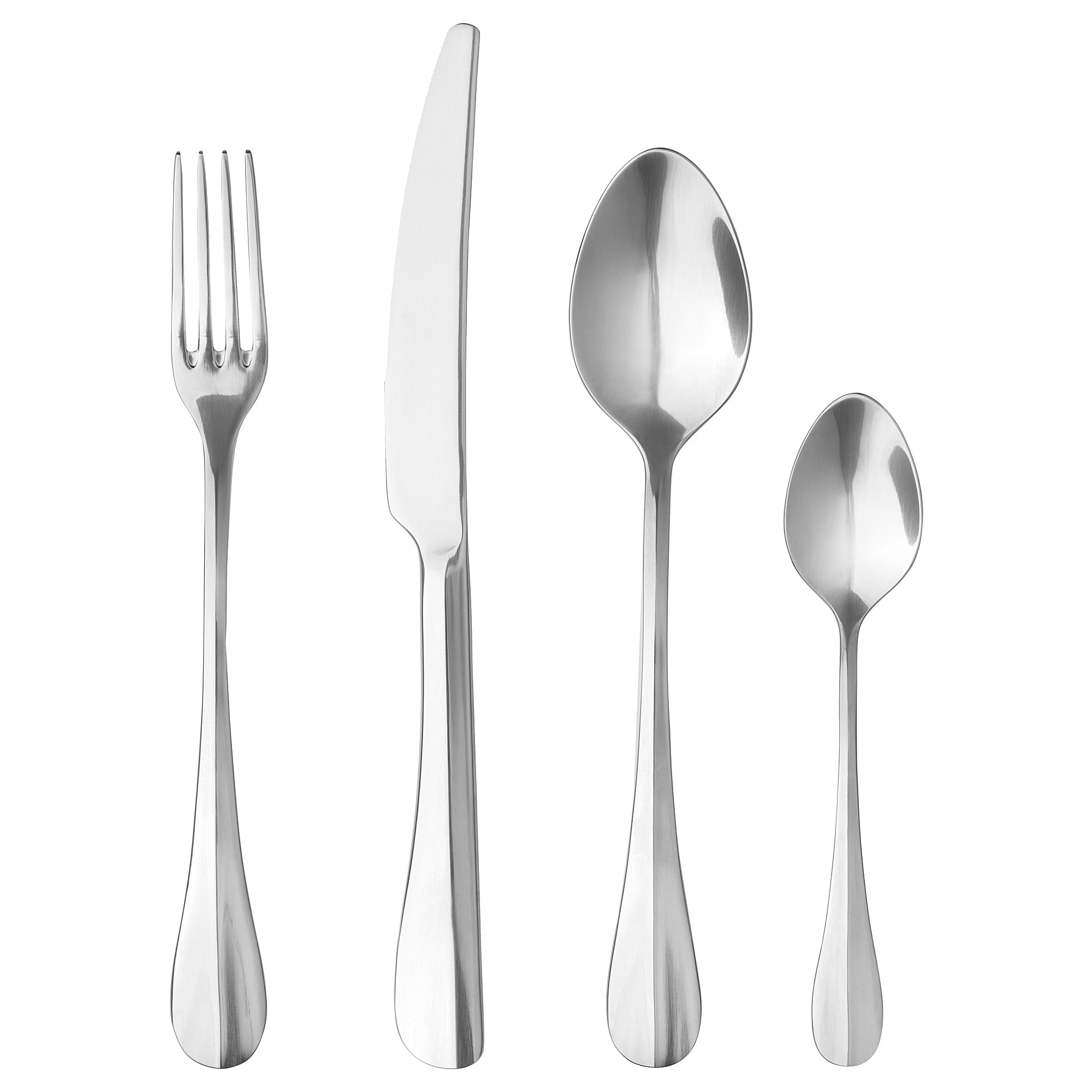 

Набор столовых приборов IKEA GAMMAN 24 шт нержавеющая сталь 503.849.58