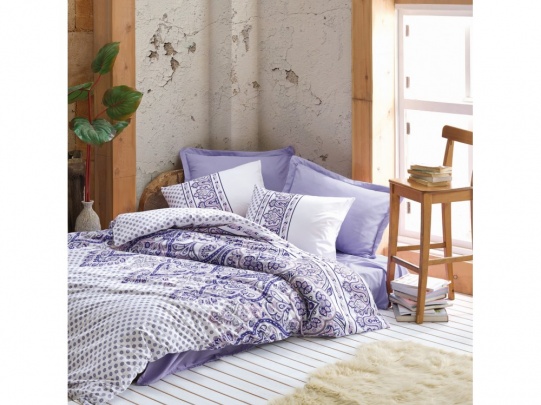 

Постельное белье Cotton Box Bohem VESTA LILA 200х220