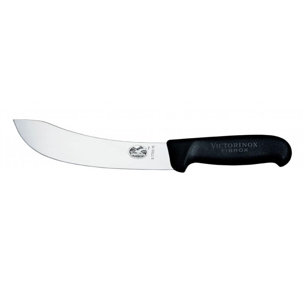 

Кухонный нож Victorinox Fibrox разделочный 15 см, черный (5.7703.15)