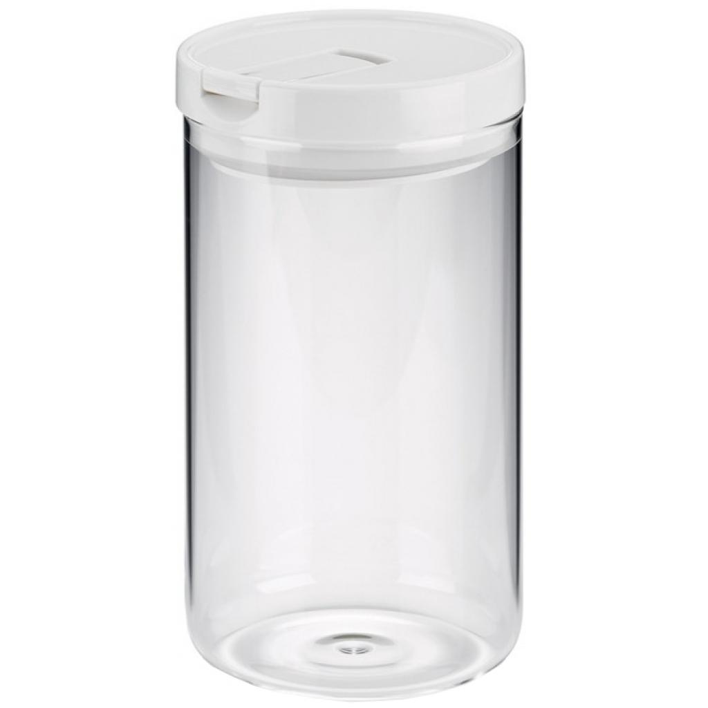 

Емкость для сыпучих продуктов Kela Arik White 1,2 л 10,5х19 см
