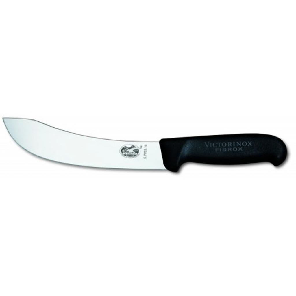 

Кухонный нож Victorinox Fibrox разделочный 18 см, черный (5.7703.18)
