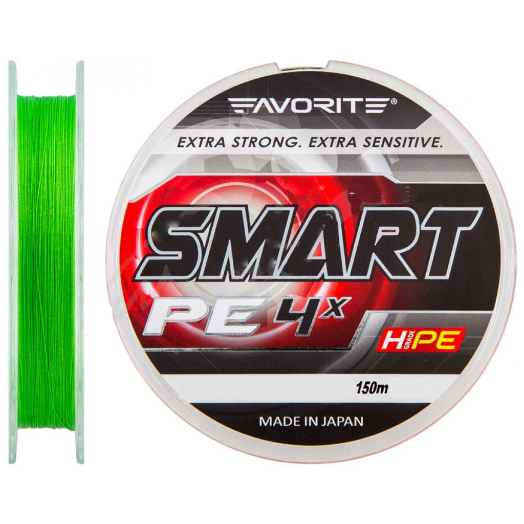 

Шнур Favorite Smart PE 4x 150м (салат.) #0.5/0.117мм 3.6кг (1693.10.38)