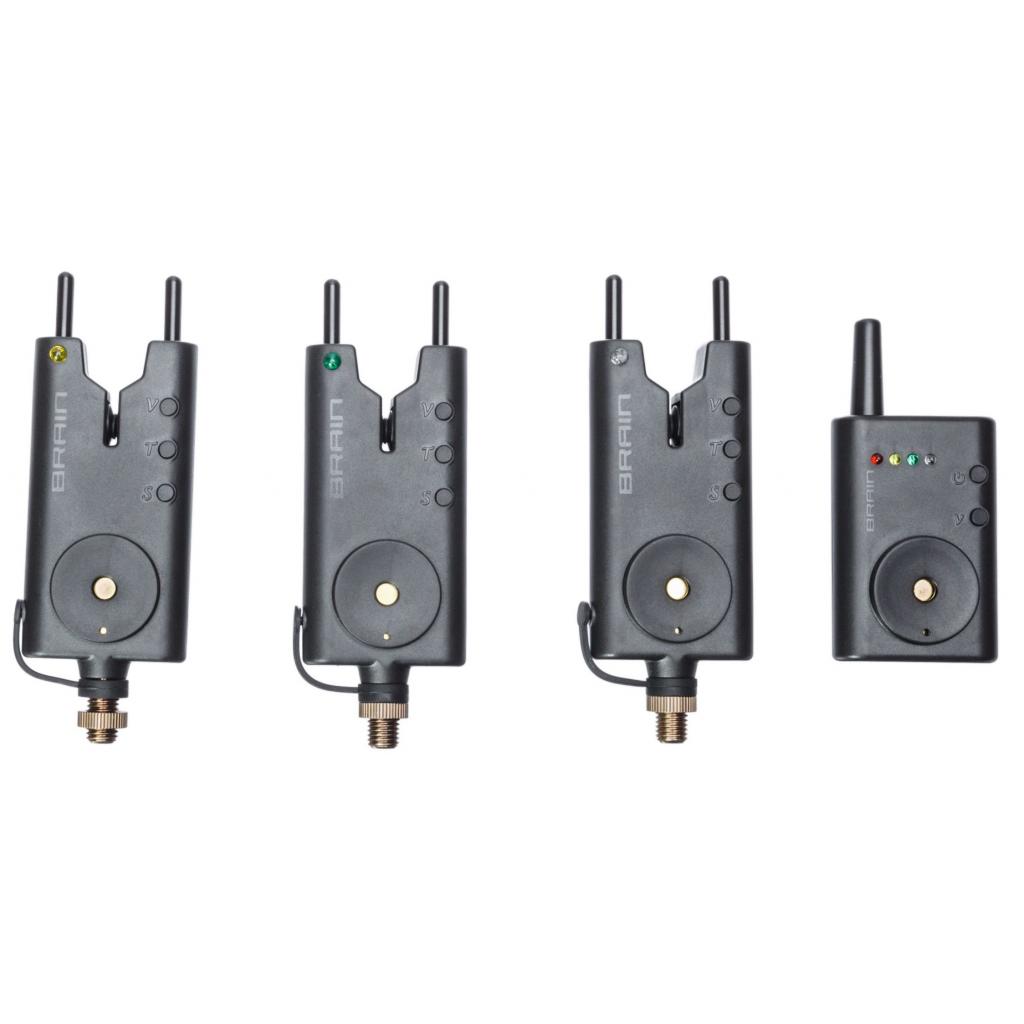 

Индикатор поклевки Brain fishing Набор Wireless Bite Alarm B-1 3+1 (1858.42.23)