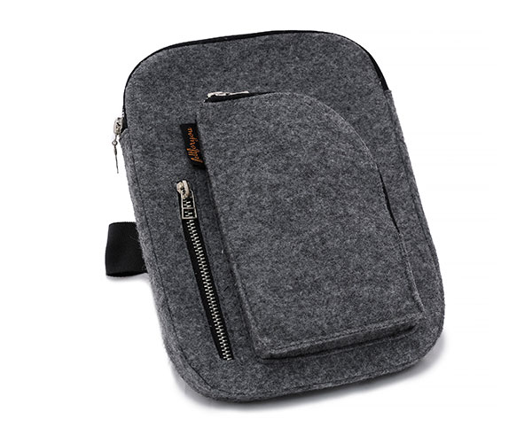 

Сумка FeltFabricDesign из войлока серая ВМ51(0307)