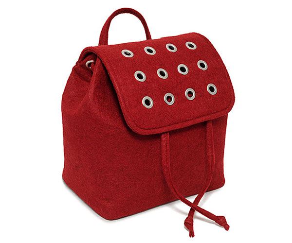 

Рюкзак FeltFabricDesign из войлока бордовый М11