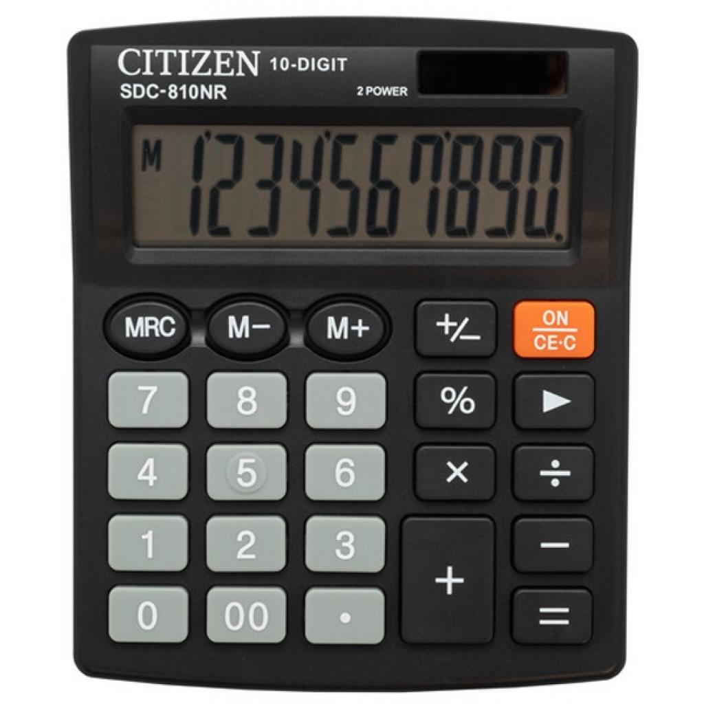 

Калькулятор Citizen SDC-810NR