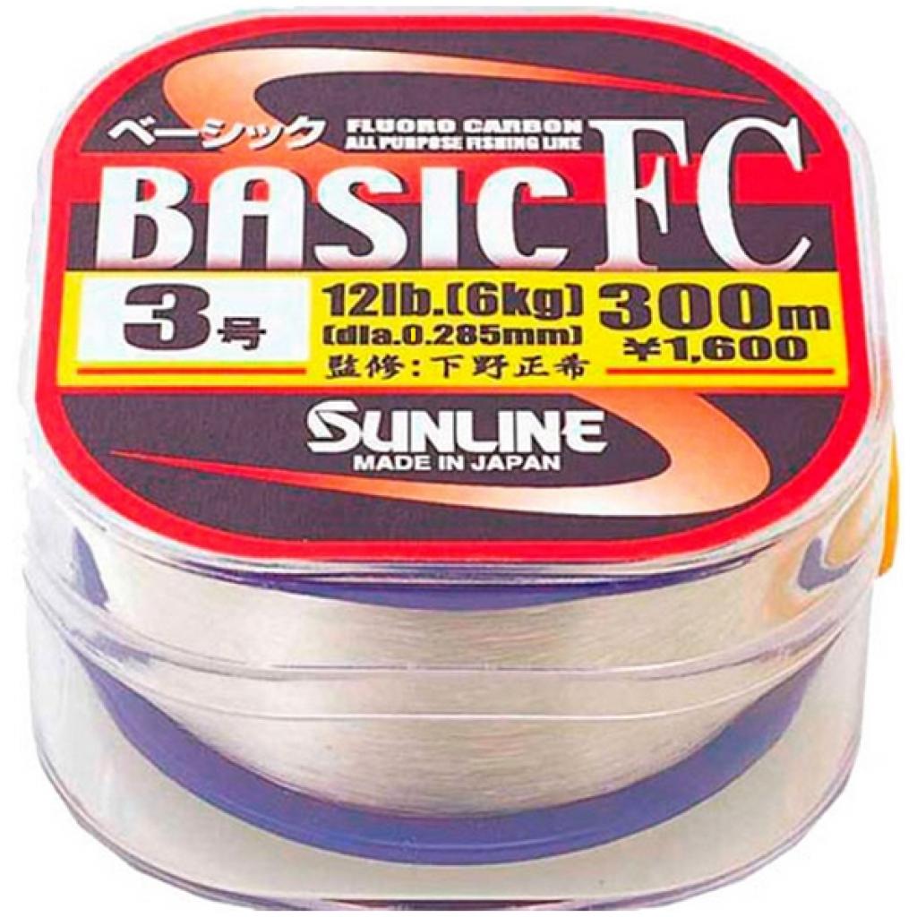 

Флюорокарбон Sunline Basic FC 300м 0.285мм #3 12LB (1658.00.98)