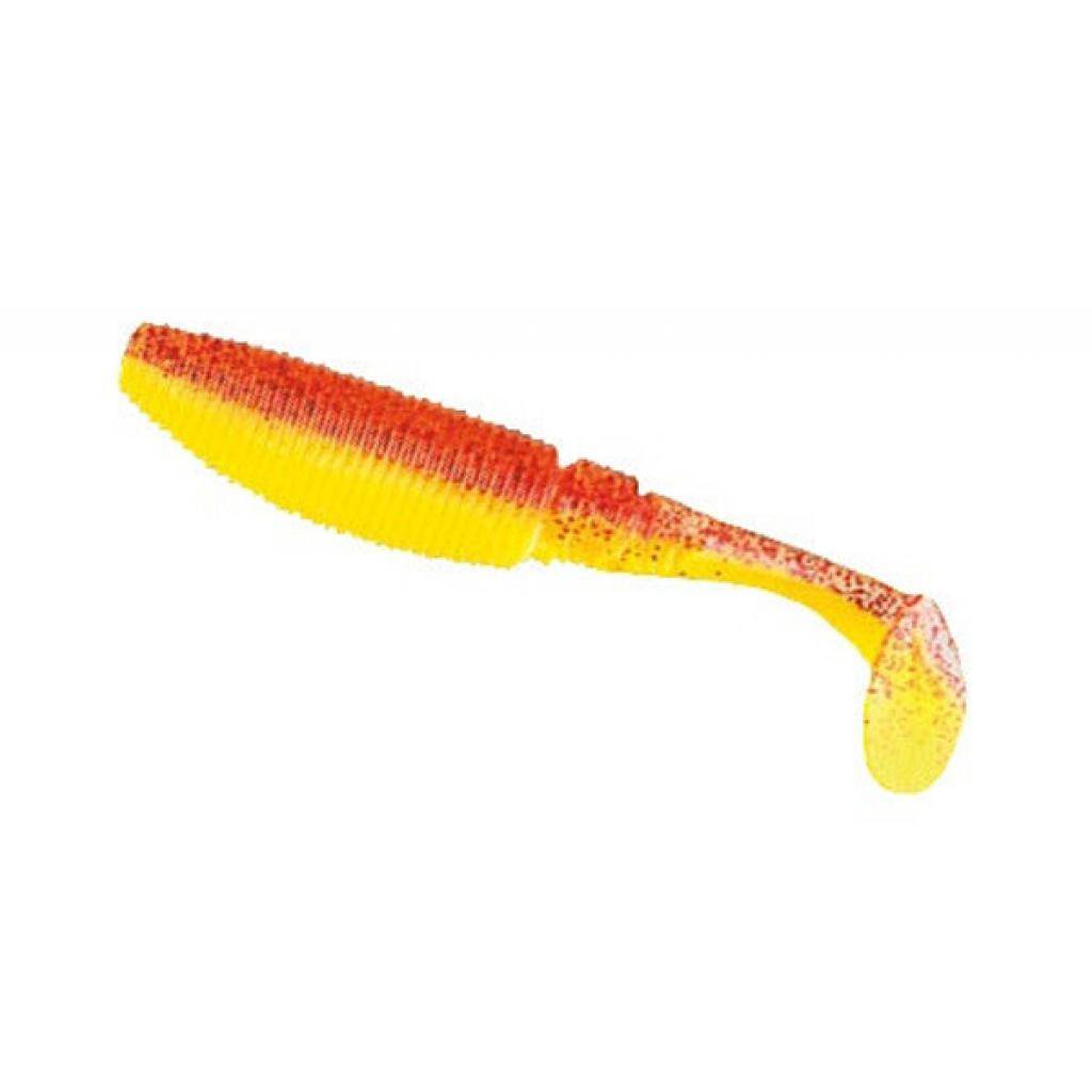 

Силикон рыболовный Nomura Rolling Shad 75мм 4гр. цвет-087 (yellow red glitter) 10шт (NM70108707)