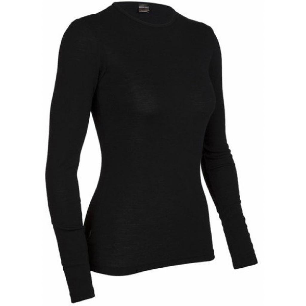 

Термофутболка Icebreaker Everyday LS Crewe WMN black XS (101 305 001 XS)