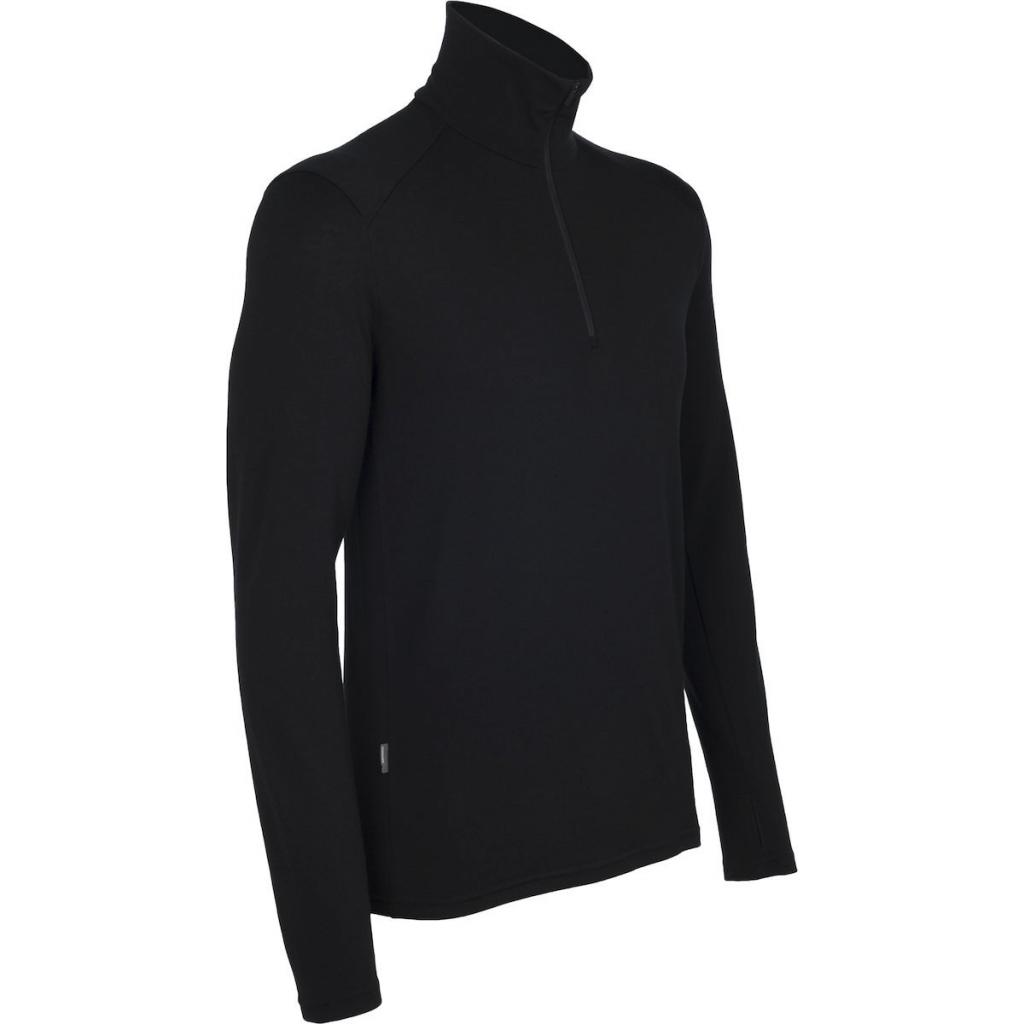 

Термофутболка Icebreaker BF 260 Tech LS Half Zip MEN black S (100 484 001 S)
