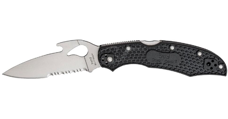 

Нож Spyderco Byrd Cara Cara 2 Emerson полусеррейтор (BY03PSBK2W)