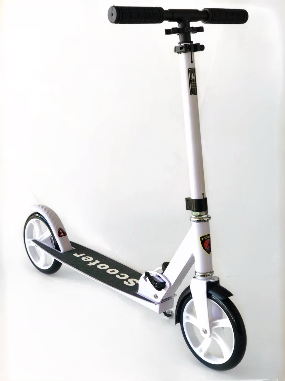 

Самокат Scooter на больших колесах 109-D Белый
