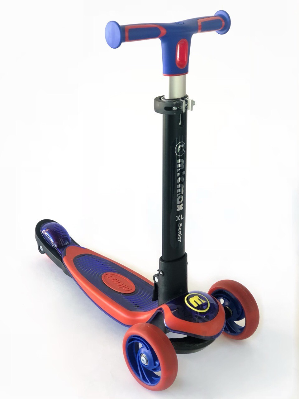 

Самокат детский Scooter с подсветкой колес MG09D Синий с зеленым