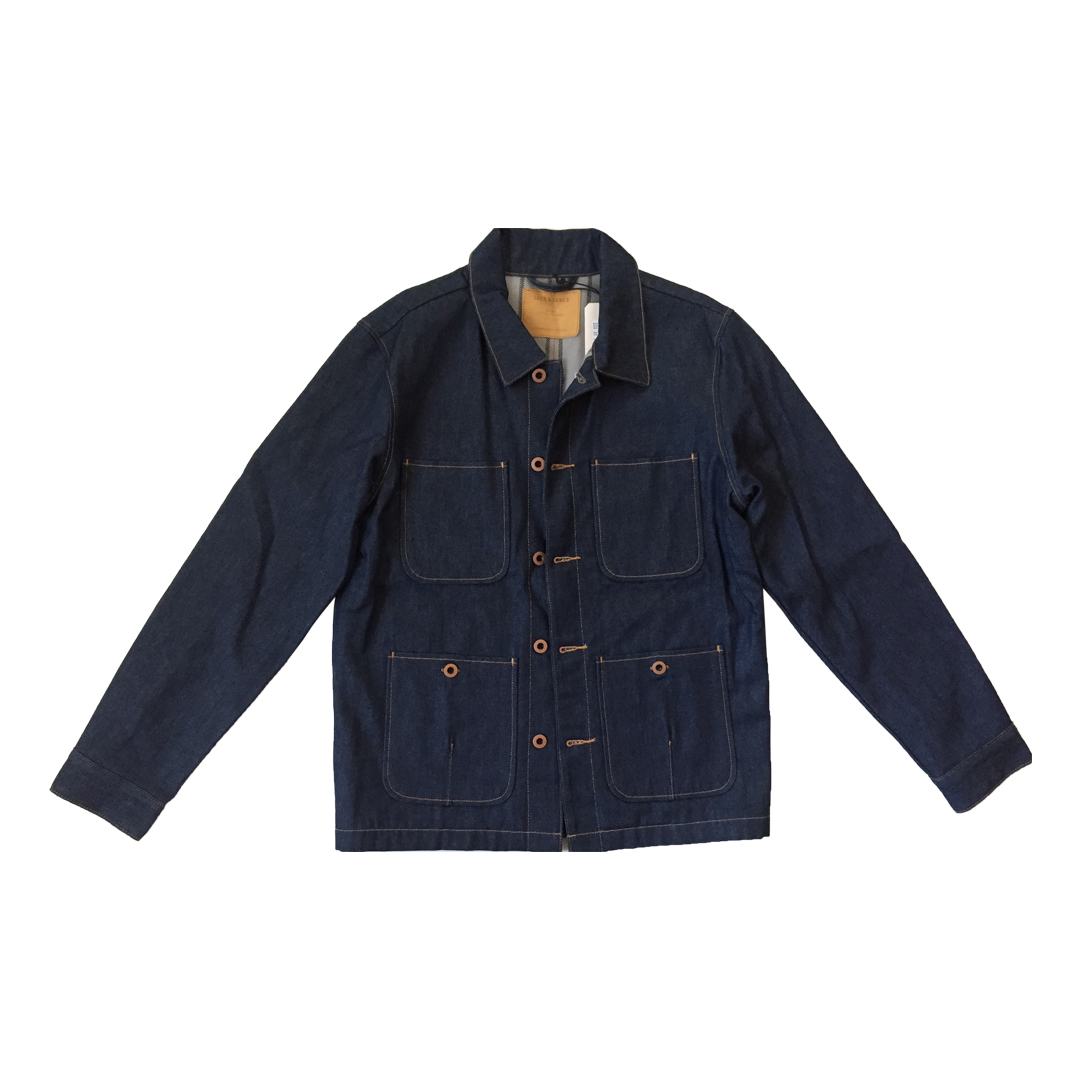 

Джинсовая куртка Jack&Jones L Тёмно-синяя 04400699