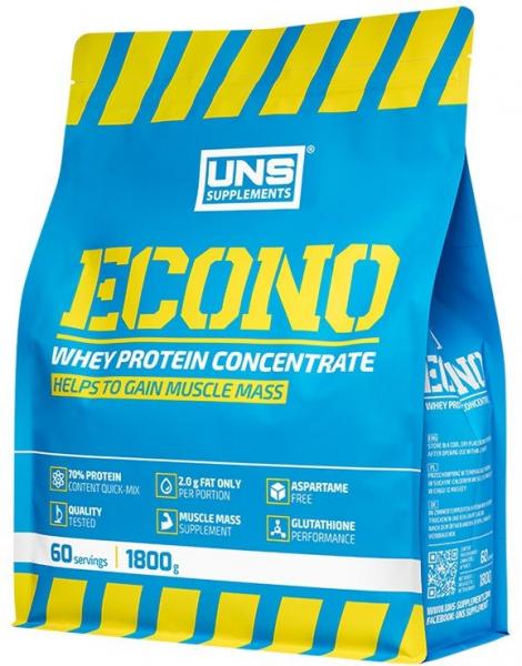 

Сывороточный протеин UNS Econo Instant 1800 г (соленая карамель)