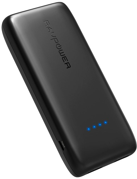 

УМБ RAVPower 12000mAh Polymer QC3.0 Portable Charger Black (RP-PB065)