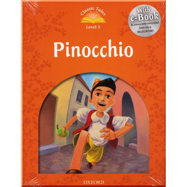 

Детская книга с диском Pinocchio with e-book. Carlo Collodi Sue Arengo. ISBN:9780194239530