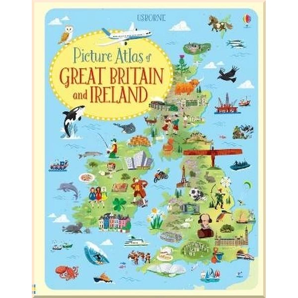 

Детская книга Picture Atlas of Great Britain and Ireland. Brian Fitzgerald Jonathan Melmoth. ISBN:9781474946490
