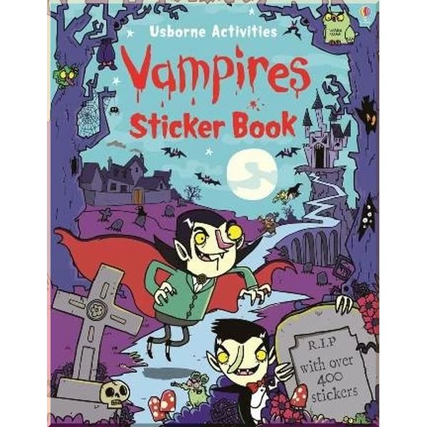 

Usborne Vampires Sticker Book. Kirsteen Robson Seb Burnett. ISBN:9781409581413