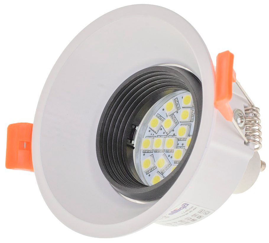 

Светильник точечный Brille HDL-DS 162 MR16 WH/BK (36-233)