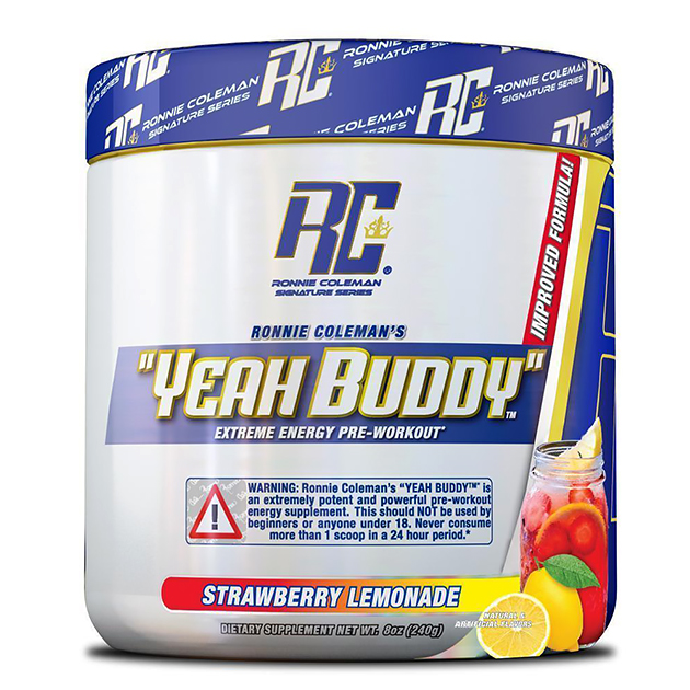 

Предтренировочный комплекс Ronnie Coleman Yeah Buddy 240 г Клубника-лимонад