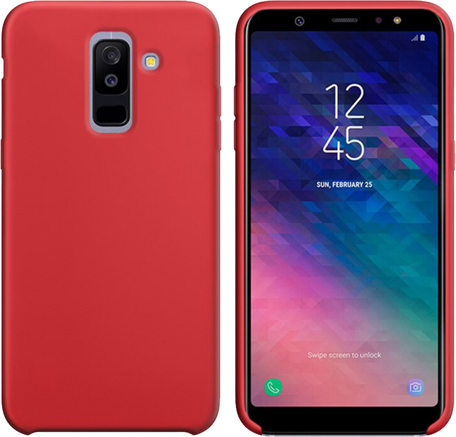 

Панель Intaleo Velvet для Samsung Galaxy A6+ (A605) Red