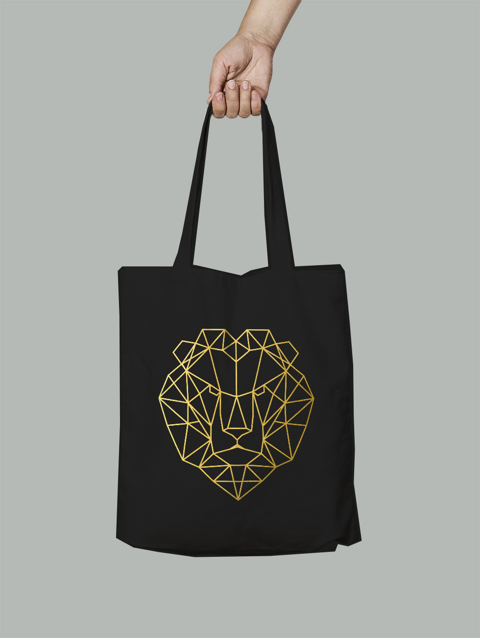 

Эко-сумка Owear с геометрическим принтом ga26goldbag-BK Черная