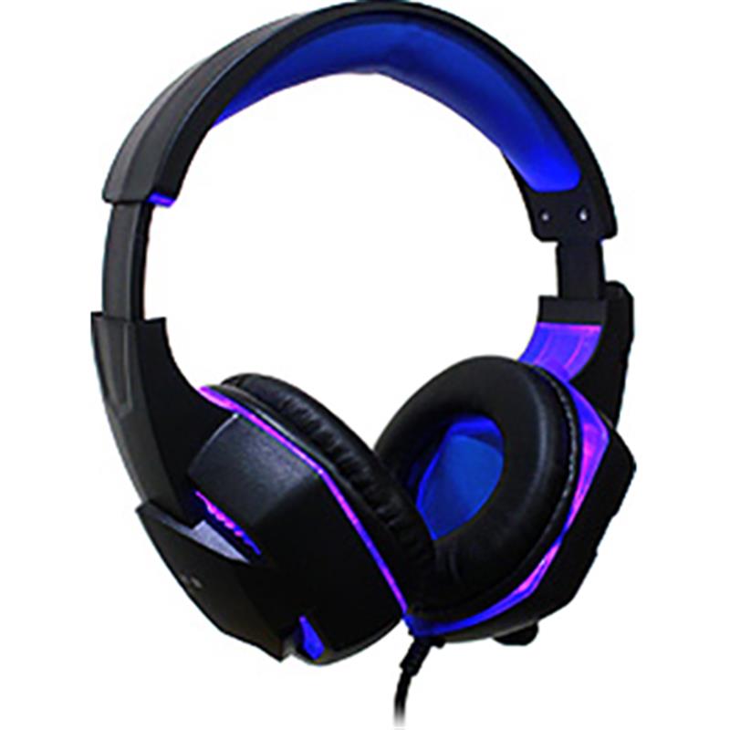 

Наушники гарнитура накладные Golden Field JHP-527 Black/Blue (9590010434)