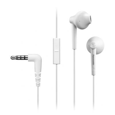 

Наушники гарнитура вакуумные Panasonic RP-TCM55GC-W White
