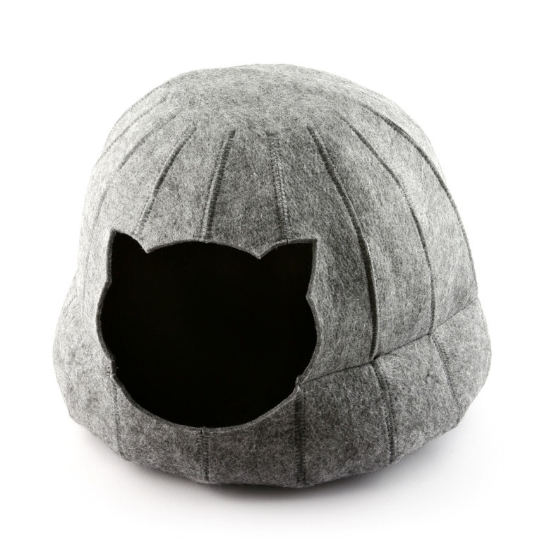 

Домик для животных "Полусфера без подушки" Digitalwool 35х42 см (zoo0000398) Серый