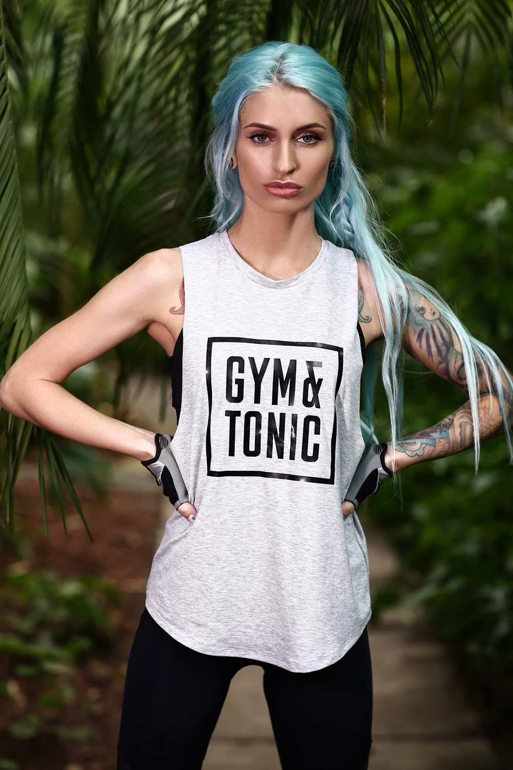 

Майка спортивная женская DF101MG Designed For Fitness M/L Белый