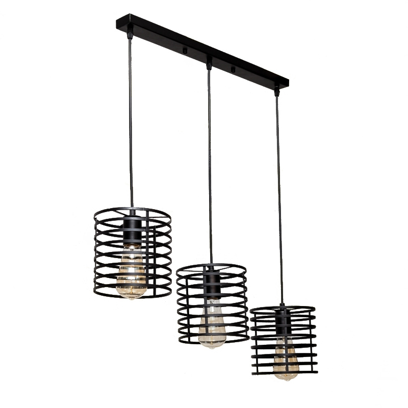

Люстра подвесная Light House LS-15033-3 BK (500) черная
