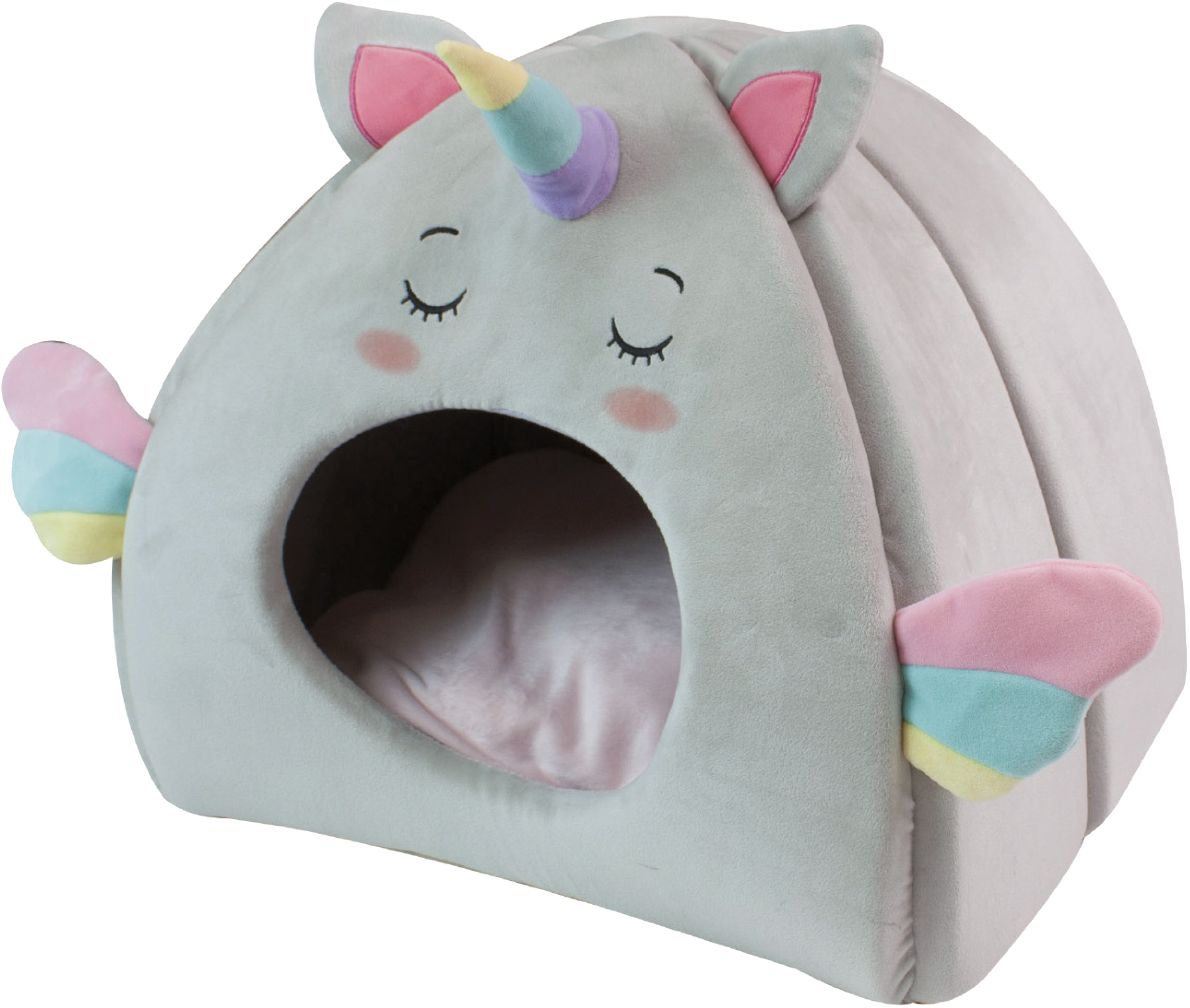 

Домик для собак и кошек Croci Fluffy Unicorn 43 х 33 х 39 см Белый