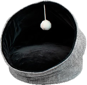 

Домик для собак и кошек Croci Igloo Glam 44 х 44 х 48 см Серый